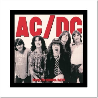 Retro AC/DC Posters and Art